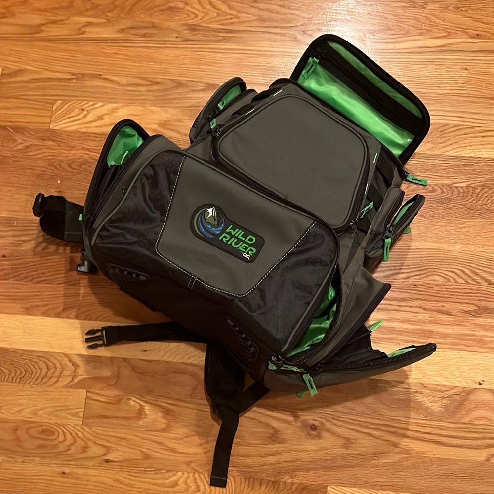Wild River Fishing Backpack Like New